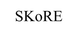 SKORE trademark