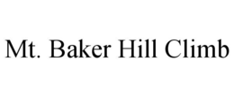 MT. BAKER HILL CLIMB trademark