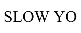 SLOW YO trademark