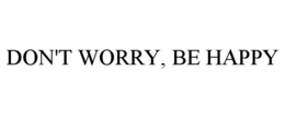 DON'T WORRY, BE HAPPY trademark