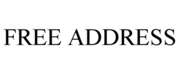 FREE ADDRESS trademark