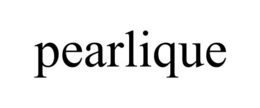 PEARLIQUE trademark