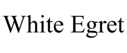WHITE EGRET trademark