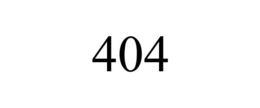 404 trademark