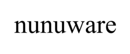 NUNUWARE trademark