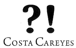 ?! COSTA CAREYES trademark