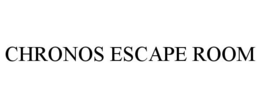 CHRONOS ESCAPE ROOM trademark