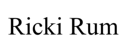 RICKI RUM trademark