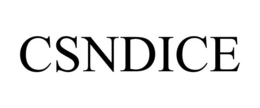 CSNDICE trademark
