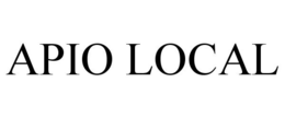 APIO LOCAL trademark