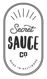 SECRET SAUCE CO trademark