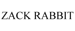 ZACK RABBIT trademark