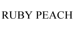 RUBY PEACH trademark