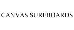 CANVAS SURFBOARDS trademark