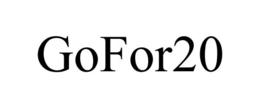 GOFOR20 trademark