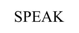 SPEAK trademark