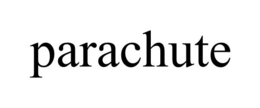 PARACHUTE trademark