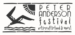 PETER ANDERSON FESTIVAL ARTS . CRAFTS . FOOD & MORE! trademark
