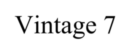 VINTAGE 7 trademark