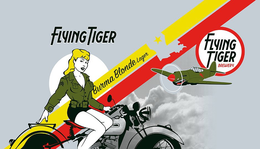 BURMA BLONDE LAGER FLYING TIGER FLYING BREWERY trademark