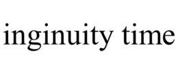 INGINUITY TIME trademark
