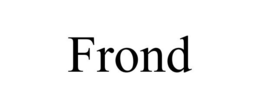 FROND trademark