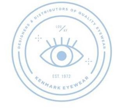 KENMARK EYEWEAR DESIGNERS & DISTRIBUTORS OF QUALITY EYEWEAR EST 1972 LOU / KY trademark