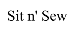 SIT N' SEW trademark