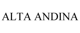 ALTA ANDINA trademark