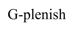 G-PLENISH trademark