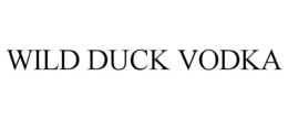 WILD DUCK VODKA trademark