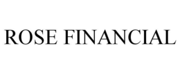 ROSE FINANCIAL trademark