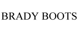 BRADY BOOTS trademark