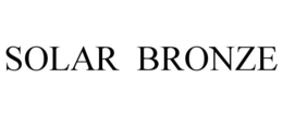 SOLAR BRONZE trademark