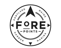 FORE POINTS PORTLAND MAINE HARBOR MARINA trademark