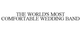 THE WORLD'S MOST COMFORTABLE WEDDING BAND trademark