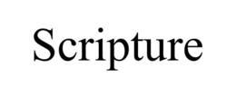 SCRIPTURE trademark