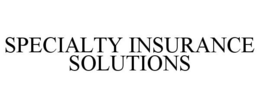 SPECIALTY INSURANCE SOLUTIONS trademark