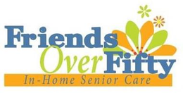 FRIENDS OVER FIFTY IN-HOME SENIOR CARE trademark