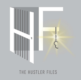 HF THE HUSTLER FILES trademark