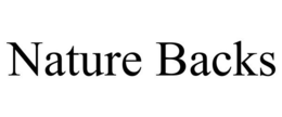 NATURE BACKS trademark
