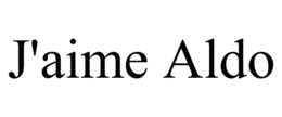 J'AIME ALDO trademark