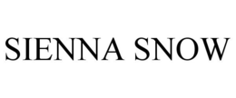 SIENNA SNOW trademark