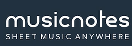 MUSICNOTES SHEET MUSIC ANYWHERE trademark
