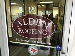 ALDEN ROOFING trademark