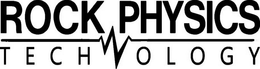 ROCK PHYSICS TECHNOLOGY trademark