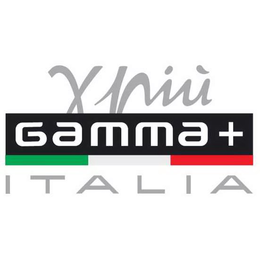 PIÙ GAMMA + ITALIA trademark
