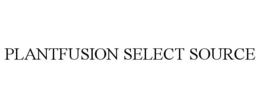 PLANTFUSION SELECT SOURCE trademark