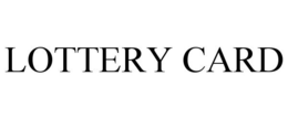 LOTTERY CARD trademark