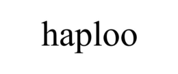 HAPLOO trademark